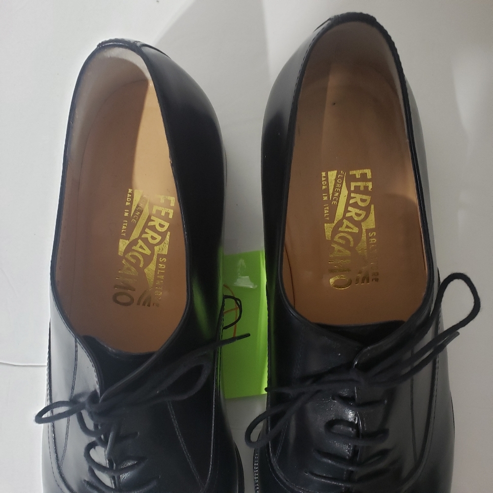 Ferragamo Lace-up Dress Shoes - Picture 11 of 11